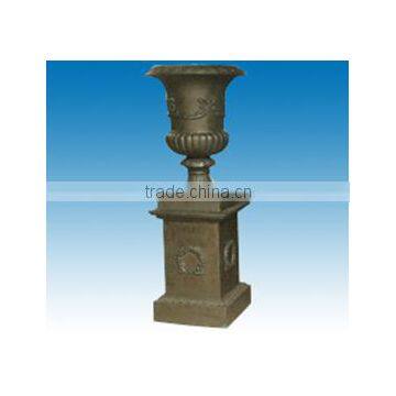 Classical Garden Decorative Cast Iron Flower Pots,antique Cast Iron Flower Planters Pots and Vase photo-5