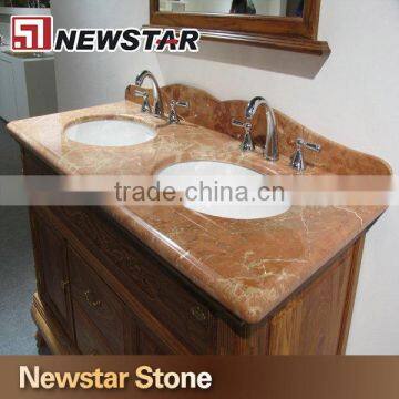 Newstar Polished Double Sink Bathroom Countertop photo-2