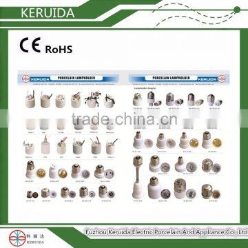 E27 E40 Ceramic Porcelain Bulb Lamp Holder & Lamp Holder Adapter photo-6
