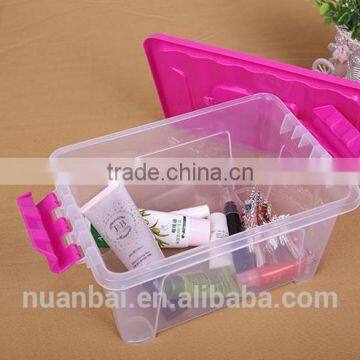9L Toys Kits Clear Large Plastic Storage Bin&Box With Lids photo-2