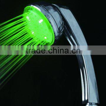 colorful LED shower head