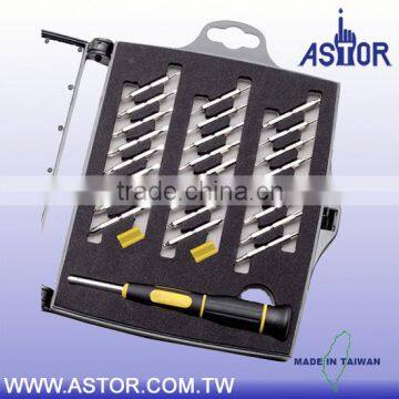 27 PCS INTERCHANGABLE PRECISION SCREWDRIVER BIT SET