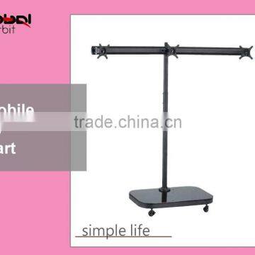 Height Extendable TV Mount With DVD Holder, Swivel LCD TV Bracket Stand photo-4