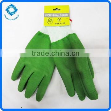 Crinkle Latex Fully Coated Nylon Gloves