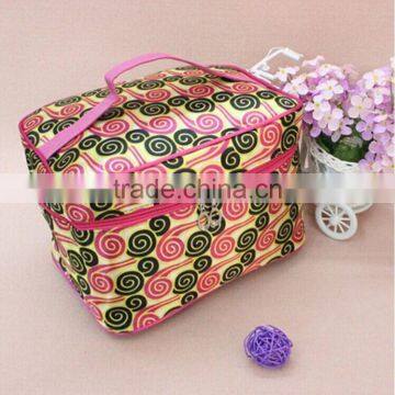 Beauty Girl Cosmetic Bag Travel Zipper Multifunction Makeup Pouch Toiletry Bag photo-5