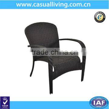 Outdoor wicker furniture, PE rattan garden lounge reclining chairs