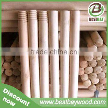 Dry Natural Broom Handle Wood Factory in China photo-2