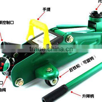 2T Flexible Floor Car Jack With Wheel, Easy to Use Car Jack photo-2