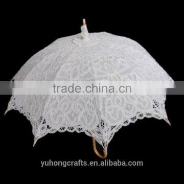 Cheap Lace Wedding Parasol Umbrella photo-2