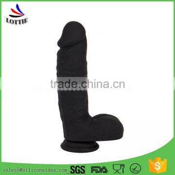 China Manufacturer Realistic Big Dildo Silicone Flexible Penis Huge Dildos Cock Adult Sex Toys for Women photo-3