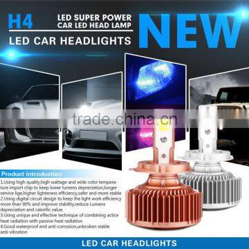 New Arrival 4 Generation H4 Car Led Headlight 12V-24V High Low Beam LED Light photo-5