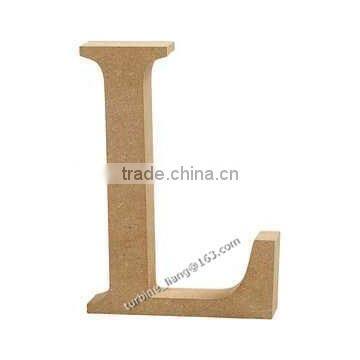 Wooden MDF Letter L, Alphabet Letter