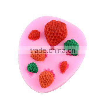 Silicone Fondant Chocolate Molded Flower Arts Tool DIY a Variety of Strawberry Shaped Cake Decorating Tools 1688 Agent photo-2