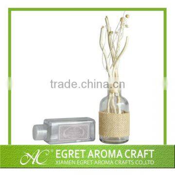 Popular Customized Glass Bottle With Rattan Sticks for Automatic Sola Flower Fragrance Diffuser photo-3