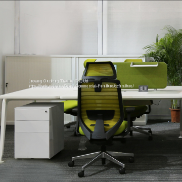 Filing Steel Mobile Cabinet With 3 Drawers, Fold Key, Size:490x380x500mm, Environmal Powder Coating photo-2