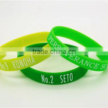 Silicone Bracelet Rubber Band Wholesales Customized Glow in the Dark Wristbands photo-1