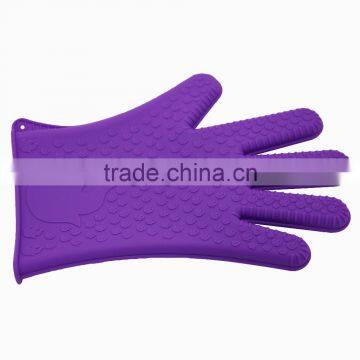 Bbq Glove Oven Gloves , Silicone Heat Resistant Gloves , Grill Gloves Withstand Heat photo-4