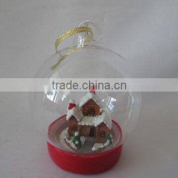 Crystal Balls Dollarma One Dollar Cheapest XMS Christamas Bear Deer Santa SnowFlake Glass 156054-15059 photo-4