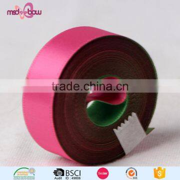 Custom Printed 16mm Double Faced Thermal Transfer Satin Polyester Ribbon photo-5
