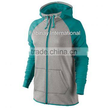 Top Selling Full Zip Hoodie With Thumb Holes - Women's