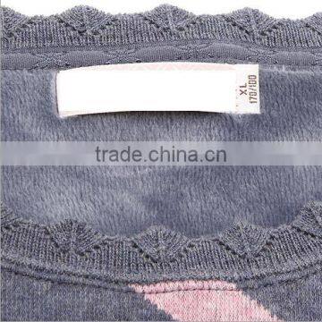 Top Brand 100% Cotton High Quality Men And Women Thermal Underwear Wool Warm Inside Jacquard Long John photo-6