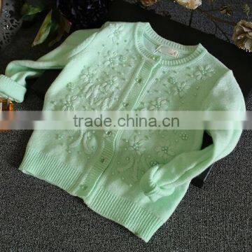 2016 Fashion Low Price Low MOQ Color Wool Knitted Sweater Design photo-5