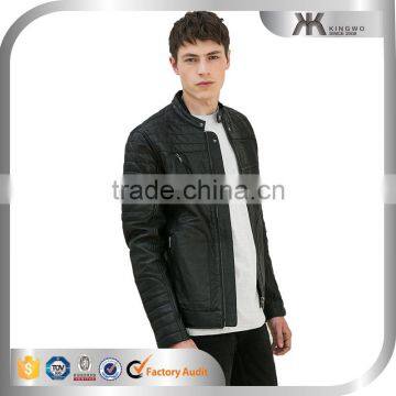 Custom made cool motocycle jacket man leather jacket