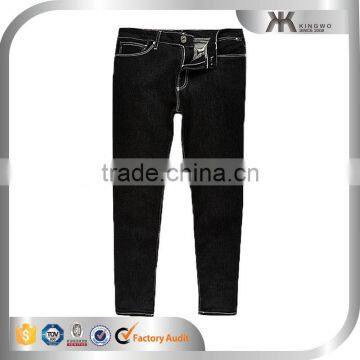 Denim Jeans Washed Black Denim Jeans Dongguan Wholesale