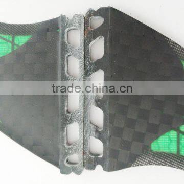 Surf Future Fins Green Fiberglass Carbon Fins Surfboard Quilhas photo-4