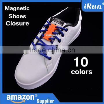 Novelty Sneaker Shoe Buckles No-Tie Magnetic Closure Casual Shoelace Amazon Supplier Provide UPC Barcode Label Service photo-4