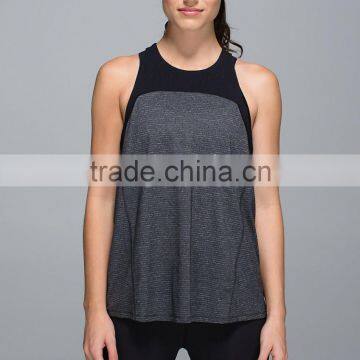 Ladies Tops Latest Design Custom Fitness Sports Gym Yoga Tank Top photo-5
