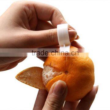 3PCS/LOT Plastic Orange Stripper Peelers Machine Zesters Device Cleverly Opener Fruit & Vegetable Creative Device Tools KC1037 photo-2