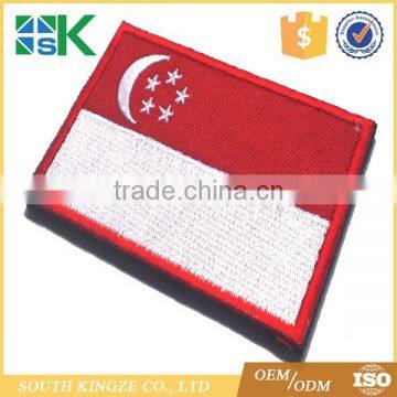 Singapore Moon Star Flag Logo Clothing Brand Patch photo-3