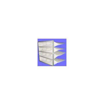 Synthetic fiber filter bag