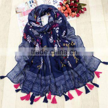 Fashion Custom Lady Scarf Low MOQ 100pcs photo-3