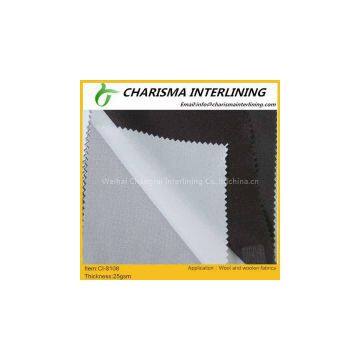 Eco-friendly Double-dot Coating Elastic Interlining 8108 photo-2