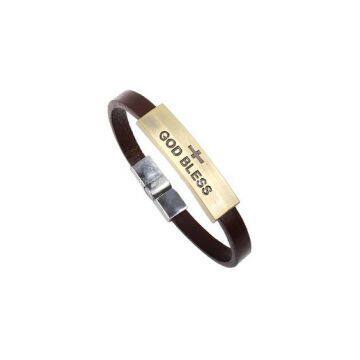 Wholesale Personalized Leather Bracelet Jewelry for Men