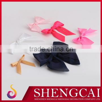 Wholesale Elastic boutique satin ribbon bow for decoration