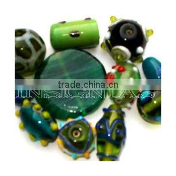 Hand made mix fancy glass beads