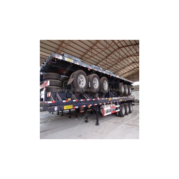 Steel Material and Truck Trailer Use 40FT container trailer