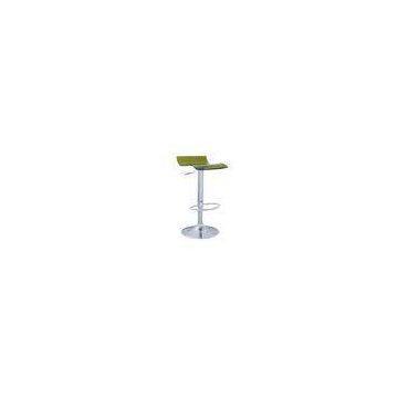 Extra Tall Bar Stools Acrylic Material , Adjustable Outdoor Bar Stools Half Moon Foot Rest