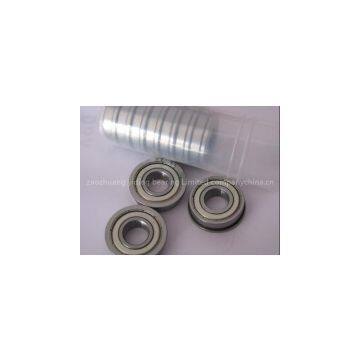 Flange miniature deep groove ball bearing MF105ZZ, MF105 ZZ