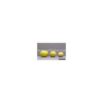 artificial fruit--artificial lemon--polyfoam lemon
