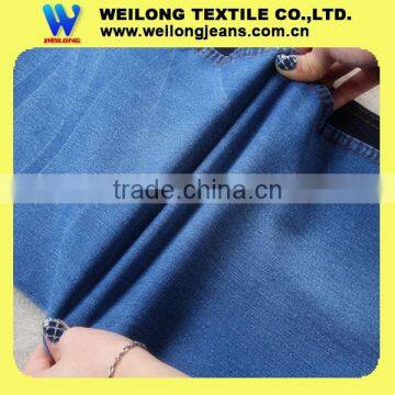 B2791E 58/59" 8oz indigo blue cotton stretch denim fabric less than 2 dollar