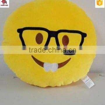 12" Inch / 30cm Large Emoji Pillows Smiley Emoticon Soft Plush Stuffed Yellow Roundy