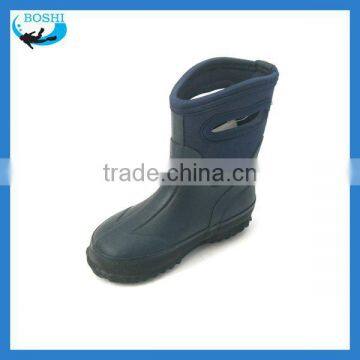 Rubber blue Children's boots