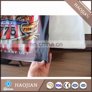 Sleeveless Sublimation White Poly T-shirt photo-6