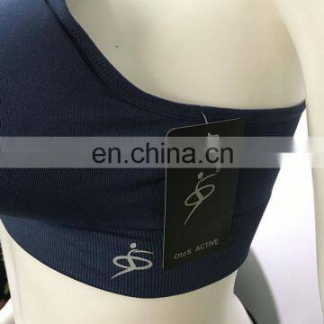 2017 Women Sport Support Workout Bra With Ties And Beautiful Pattern photo-4