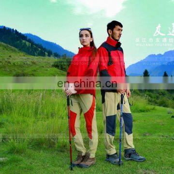 Factory OEM Winter Windproof Waterproof Hiking Jacket Outdoors Jacket For Man and women