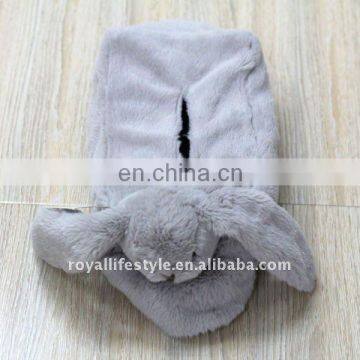 Cute Plush Rabbit Design Tissue Box Cover